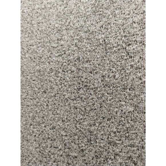 LOFT Women's Size Large Gray Taupe Long Sleeve Mock Neck Knit Stretch Top - Picture 2 of 5